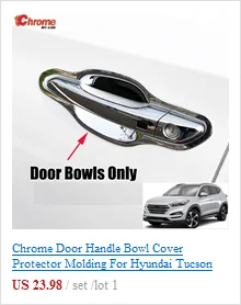 Для hyundai Tucson TL боковое зеркало заднего вида для двери, защита от дождя, козырек, защитная крышка, аксессуары для стайлинга автомобилей
