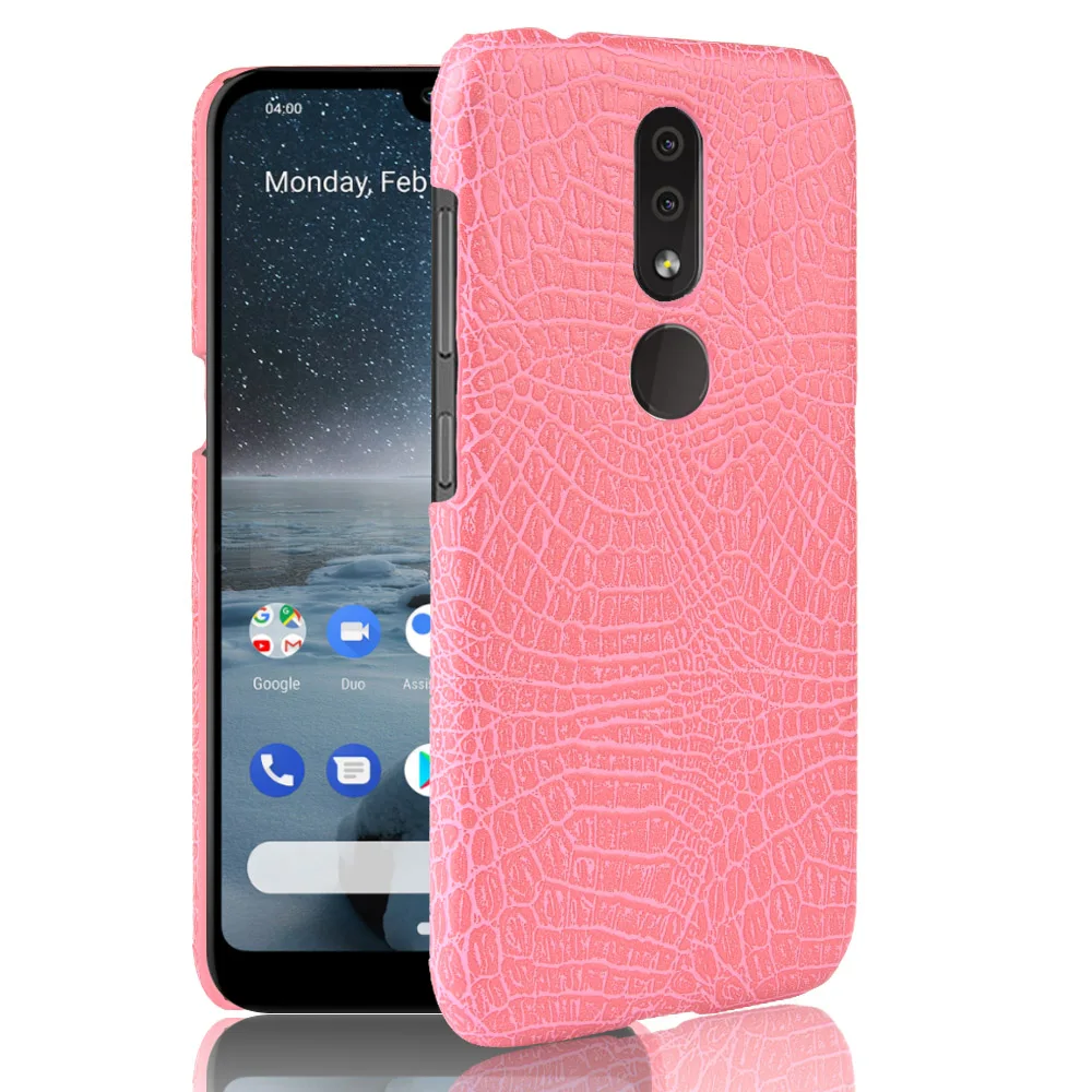 Жесткий чехол из крокодиловой змеиной кожи для Nokia 4 2 3 1 7 6 5 8 Plus X71 X7 X6 |