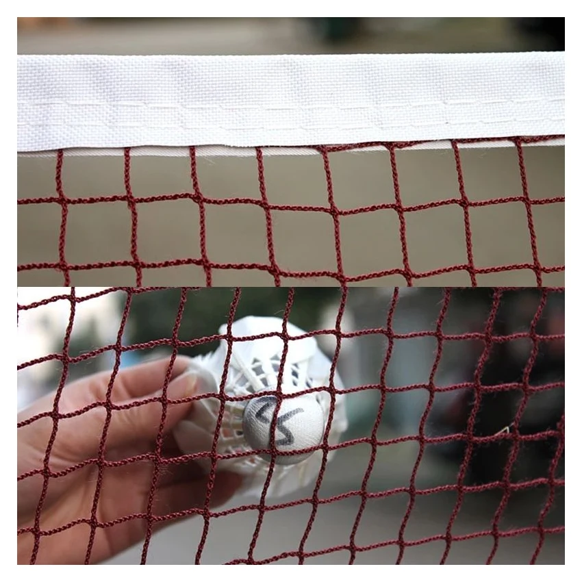 Шьет профессиональной подготовки Стандартный плетеная сетка для бадминтона 6 0 м