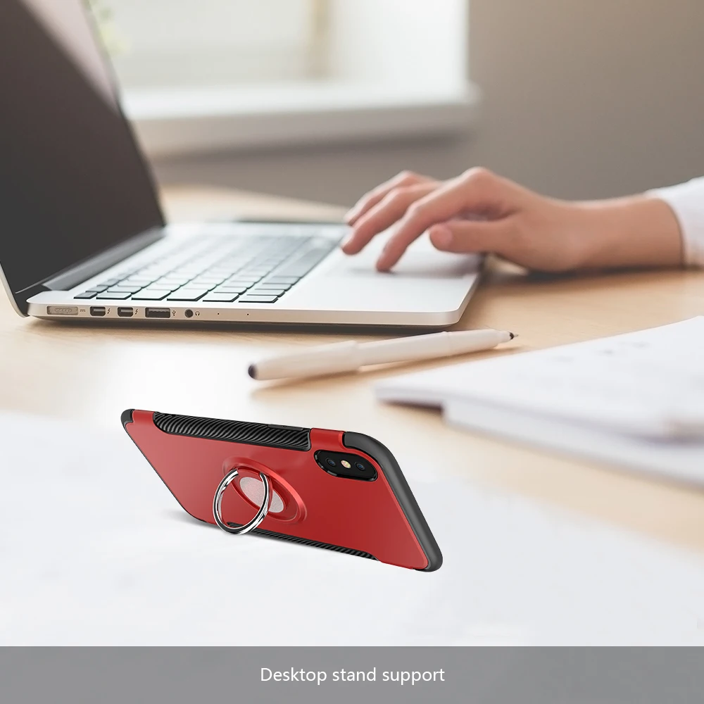 KISSCASE кольцо держатель чехол для iPhone X 7 8 6 6s Plus Чехлы автомобильный Магнитный
