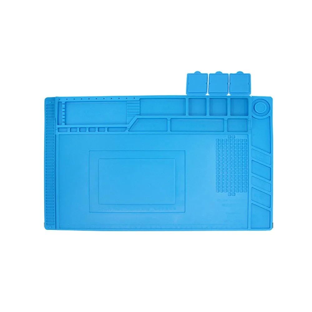 1 шт. термостойкие пайки коврик силиконовый изоляции площадку для регистрации