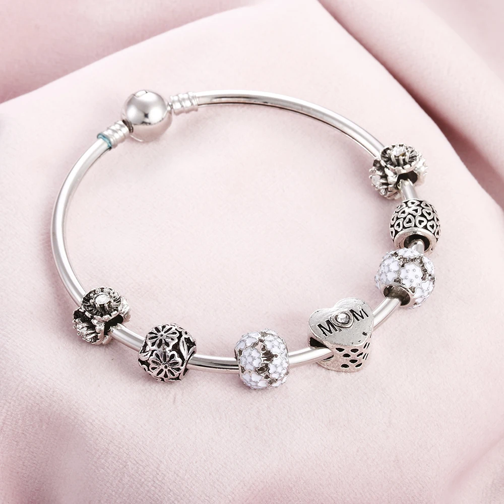 Модный роскошный ювелирный браслет женский с шармами уникальными листьями