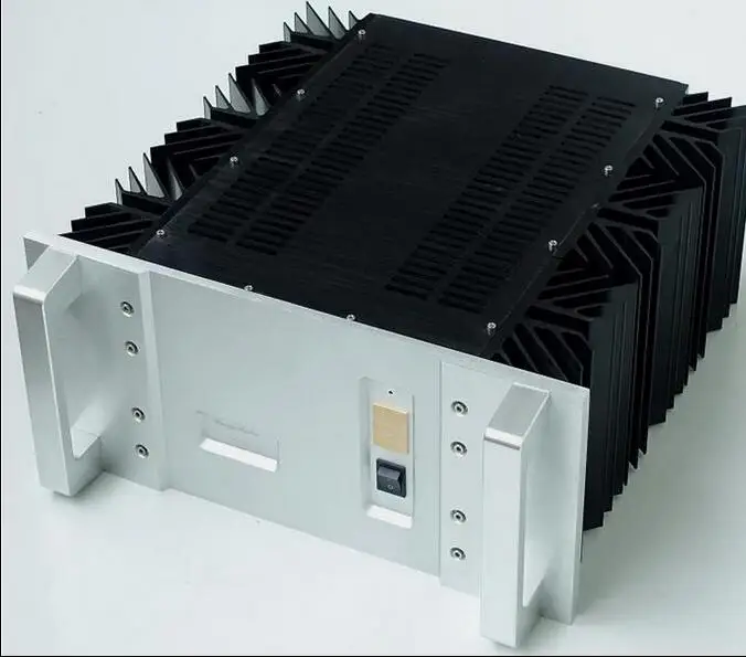 Большой алюминиевый корпус 50 Вт класса А усилителя мощности чехол DIY Deluxe Box|power