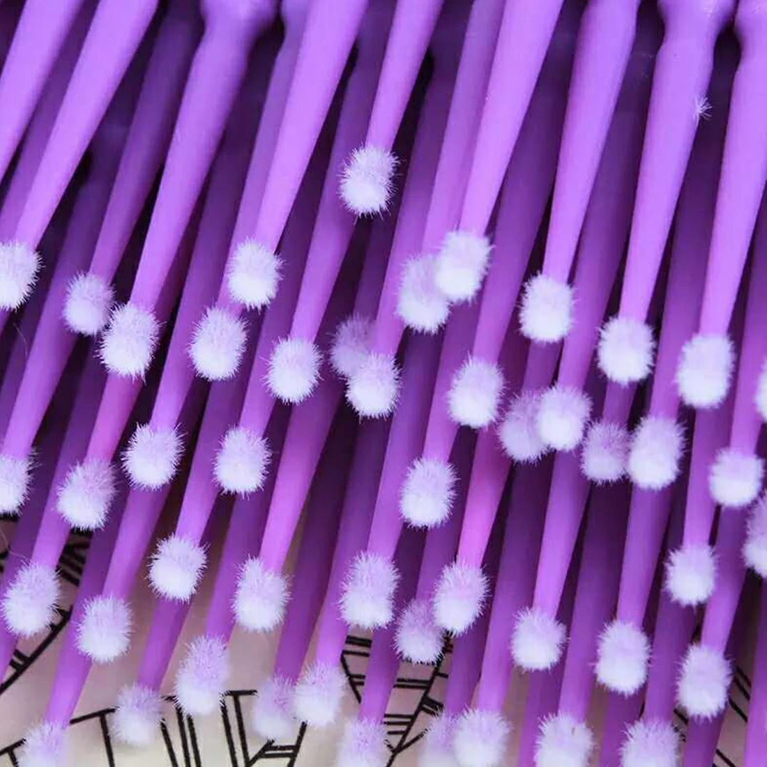 Горячая Распродажа 100 горячие одноразовые кисти для макияжа индивидуальные