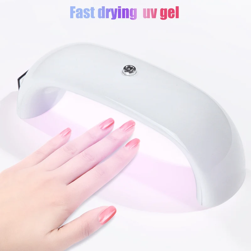 ROHWXY 9W LED Lamp Nail Dryer Portable USB Cable For Prime Gift Home Use Gel Polish Mini Lmp | Красота и здоровье