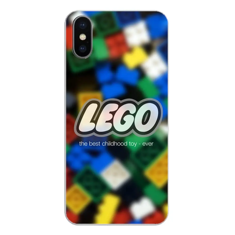 Логотип Lego Детские игрушки плакат силиконовый чехол для телефона LG G7 Q6 Q7 Q8 Q9 V30 X