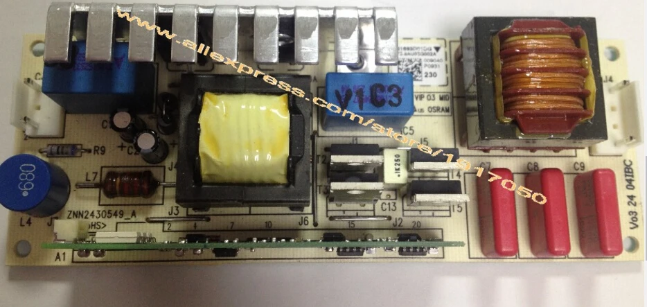 

VIP230W Projector Ballast For BENQ EP3230, HP3325 Lamp Driver Board
