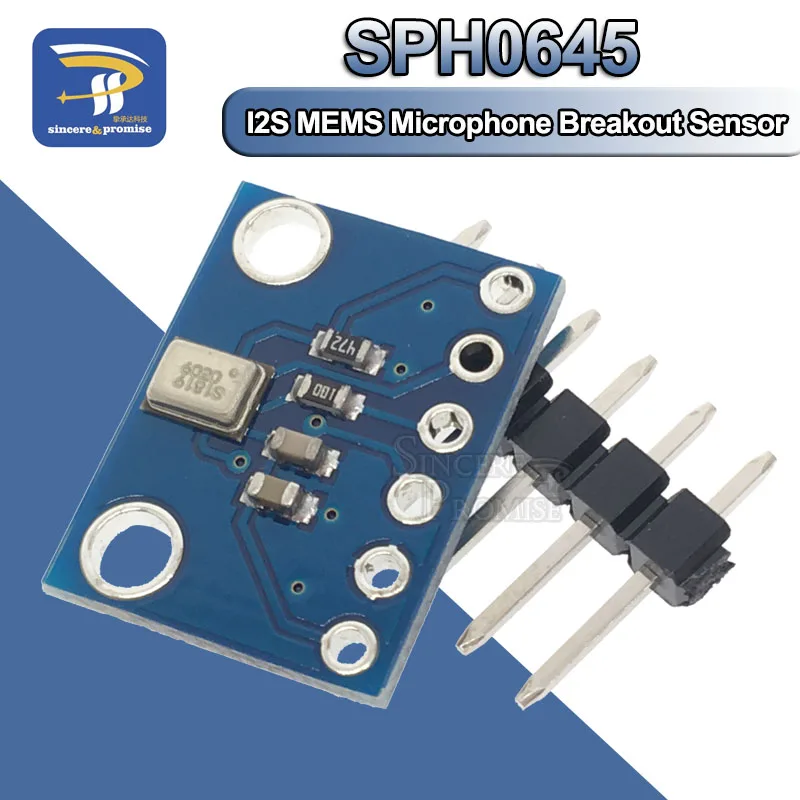 Детали I2S MEMS микрофонный модуль датчика разрыва SPH0645LM4H для Arduino Zero Raspberry Pi