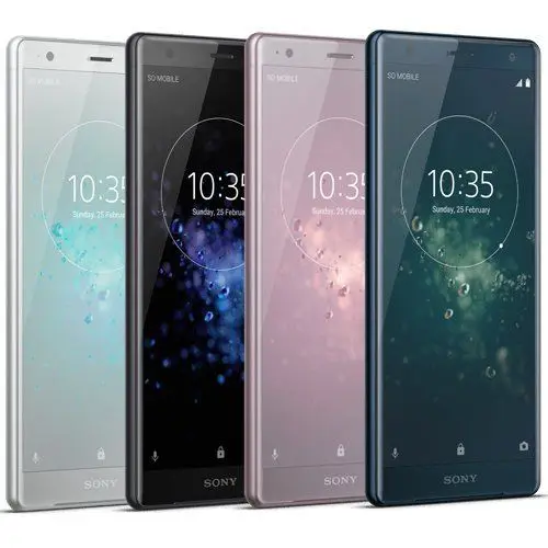 Разблокированный мобильный телефон sony Xperia XZ2 H8296, 4G Android, четыре ядра, две sim-карты, 5,7 дюймов, 19 МП ram, 6 ГБ rom, 64 ГБ NFC Fingersprint