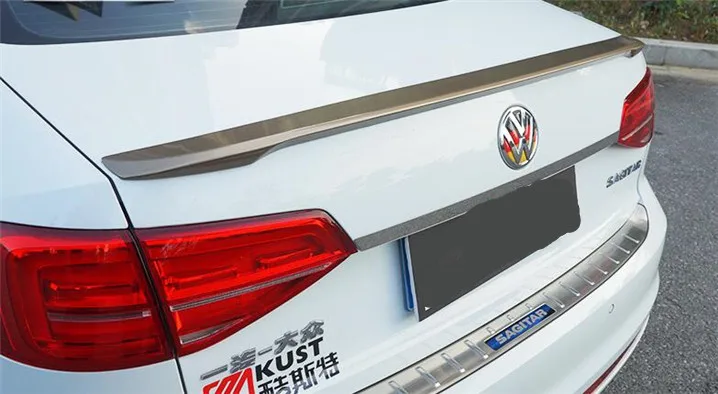 Для VW спойлер Jetta Высокое качество ABS Материал заднее крыло грунтовка цвет задний спойлер для Volkswagen спойлер Jetta