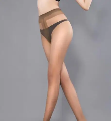 T Crotch coffee Женские износостойкие колготки, сексуальные нейлоновые колготки, анти крюк, тонкие, черные, телесные, высокая эластичность, чулки, дышащие, Т-образная промежность - Цвет: T Crotch coffee