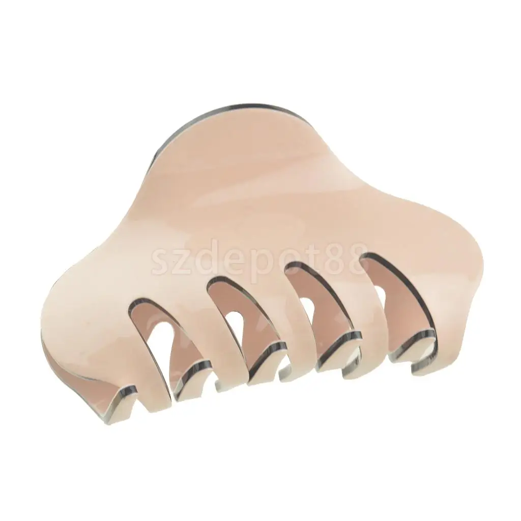 

Lady Girl Candy Color Large Acrylic Hair Claws Clamps Clips Hair Grips Gift