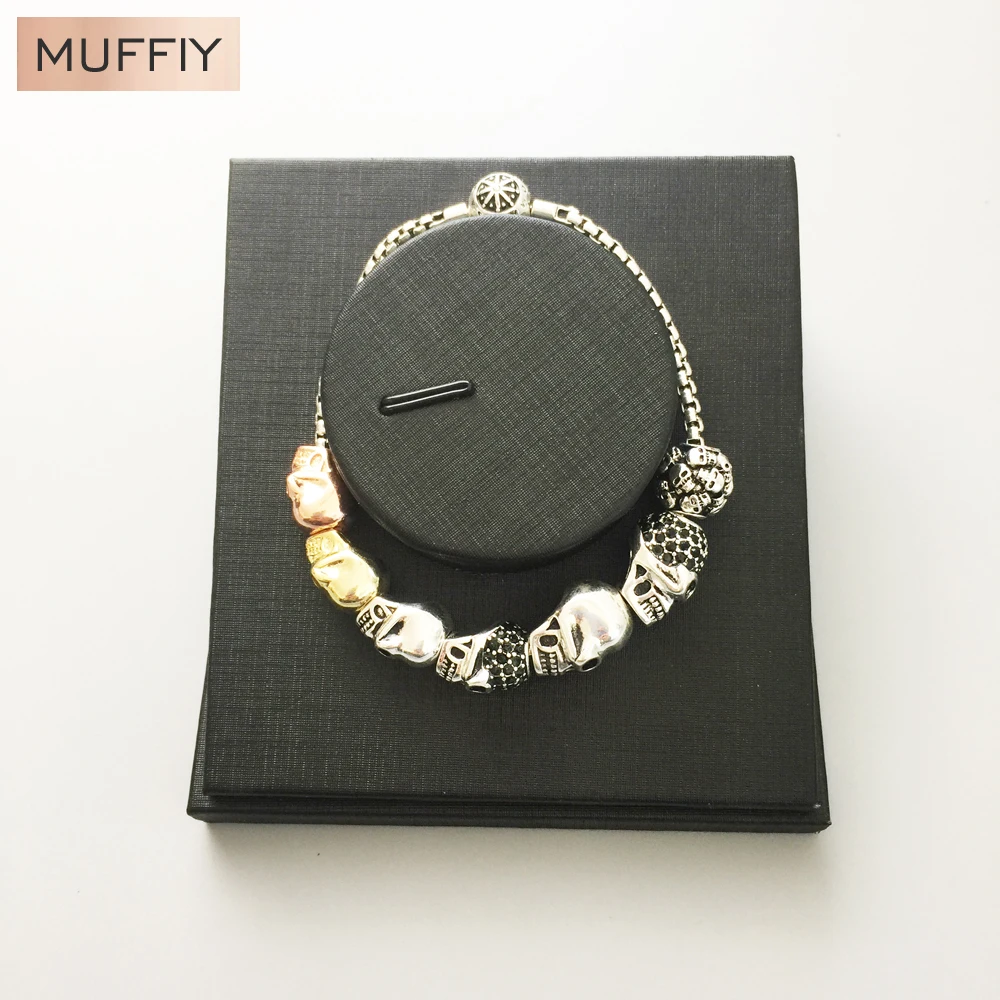 Очаровательные бусины с черепом Карма Европа 2017 совершенно новые хорошие