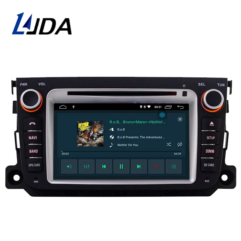Автомобильный DVD плеер LJDA Android 10 0 для Mercedes Benz Smart 2010 2011 2012 2013 2014 автомобильный