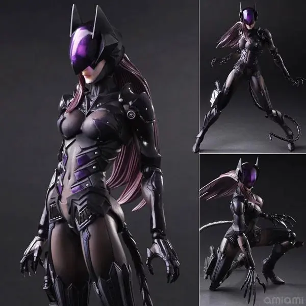 Vogue Variant Play Arts Kai NO.2 Catwoman DC Comics супер герой Бэтмен серии фильм фигурка