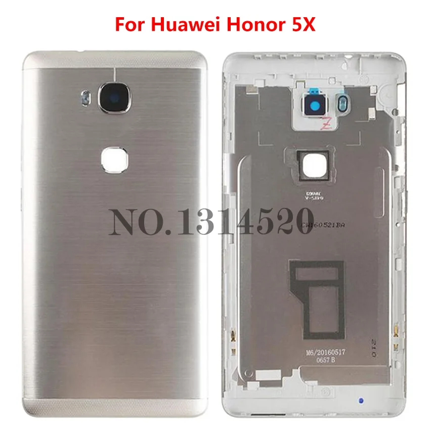 Задняя крышка аккумуляторного отсека чехол для Huawei Honor 5X с объективом камеры и