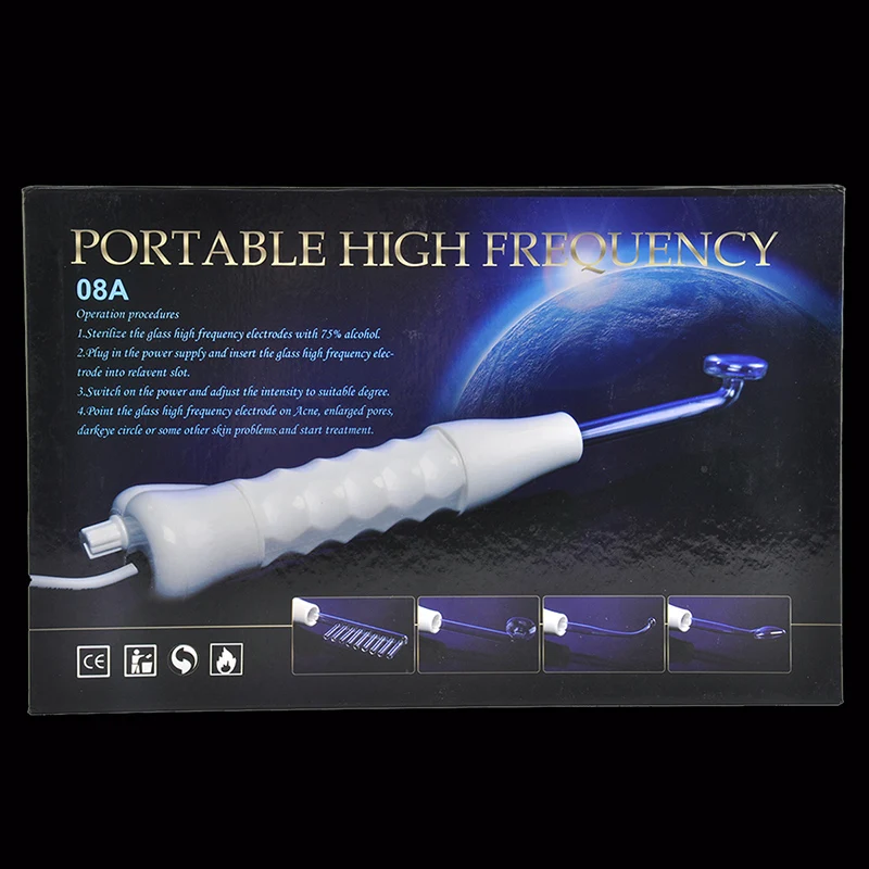 Высокочастотный массажный бактерицидный точечный измеритель 4 в 1 для удаления