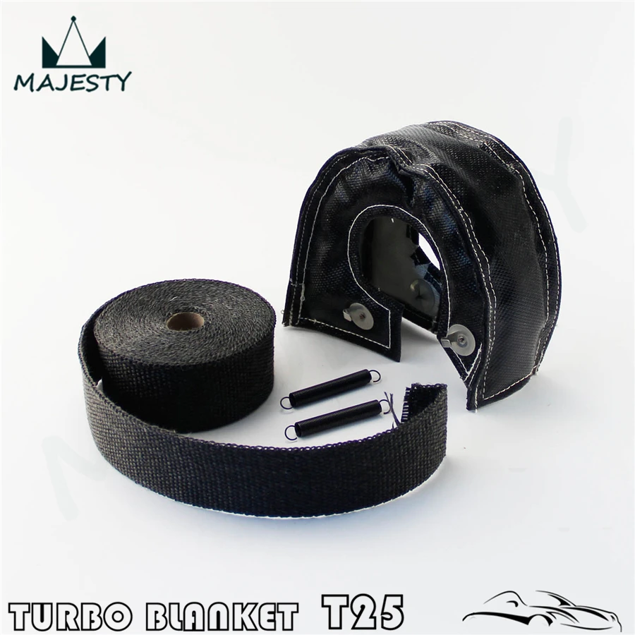 BK TURBO теплозащитное одеяло T25 + 30 футов накидка на трубу толщина 2 мм |