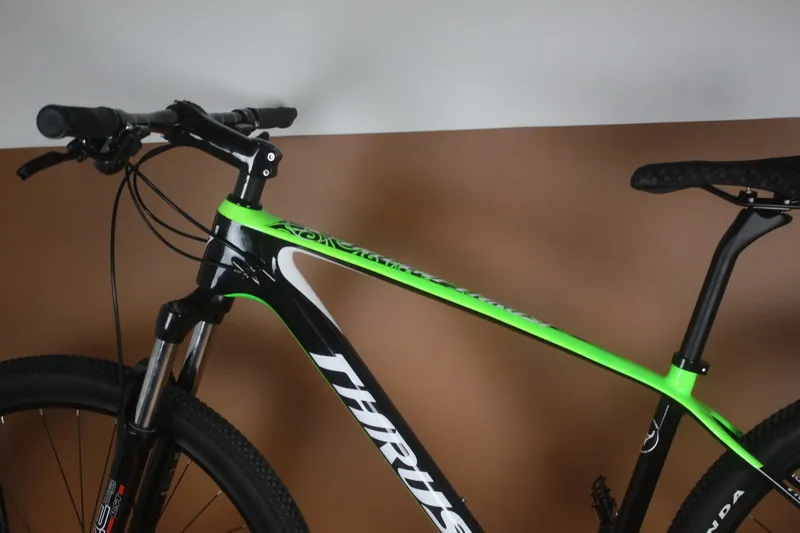 Полный карбоновый двойной дисковый тормоз для горного велосипеда MTB горный