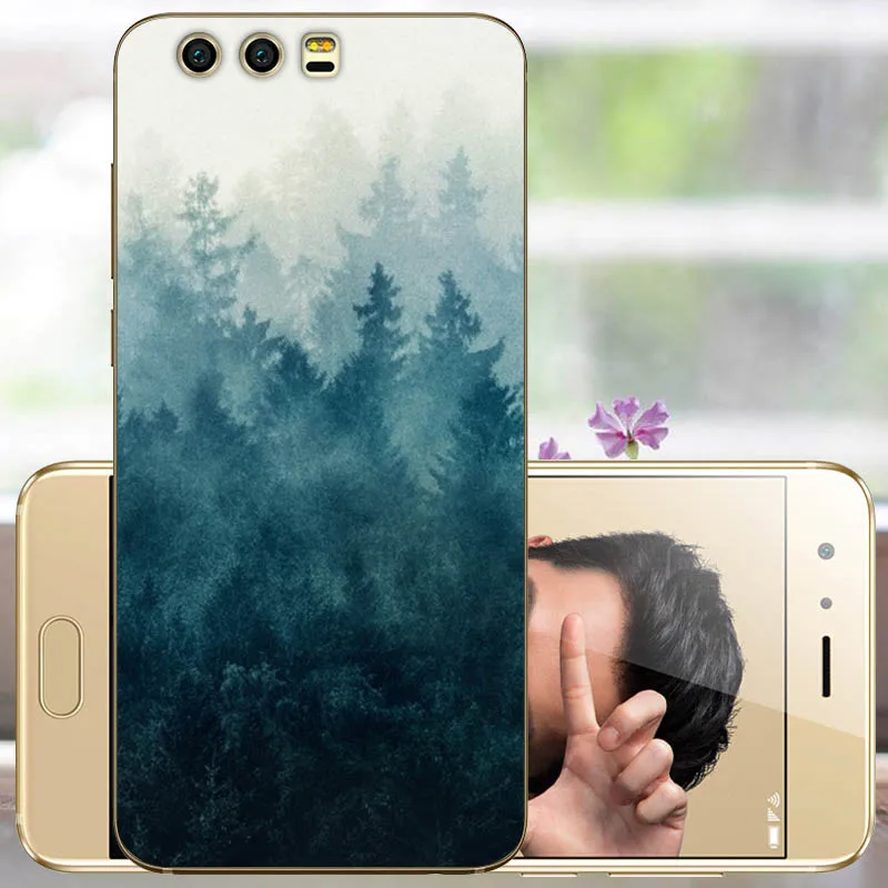 For Huawei Honor 9 Phone Case Soft TPU Printing Pattern Cover Back sFor Fundas Capas | Мобильные телефоны и аксессуары