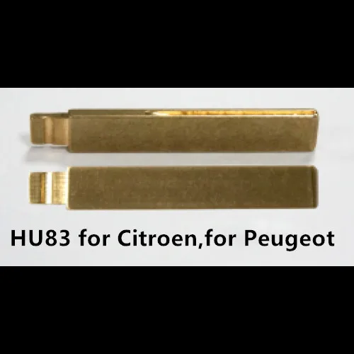 KEYECU 10 шт. KEYDIY Универсальные пульты флип-лезвия HU83 для Citroen Peugeot Fiat | Автомобили и