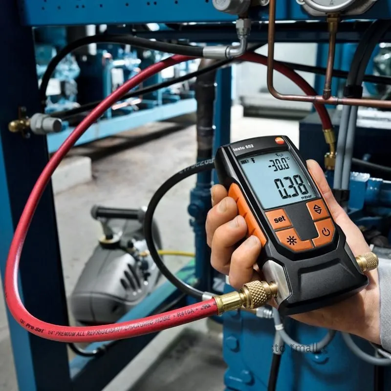 Testo 552 цифровой вакуумный манометр 0560 5522! Новинка! Вакуумный измерительный прибор тесто552 манометр 26,66 мбар