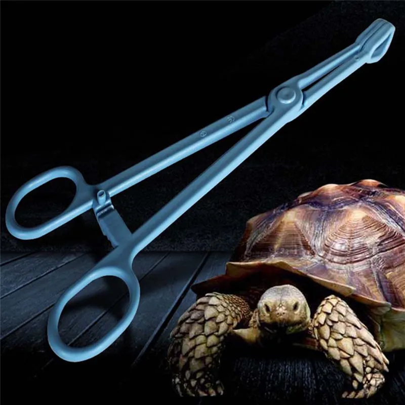 19 см/24 см рептилий питатель пинцет пластиковый Противоскользящий