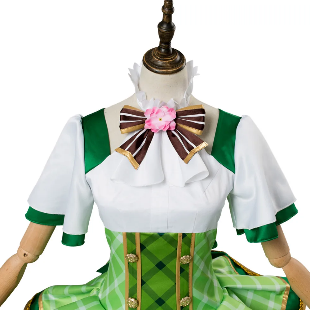 Аниме Love Live School Idol Project Koizumi Hanayo Цветочное платье с букетом наряд для