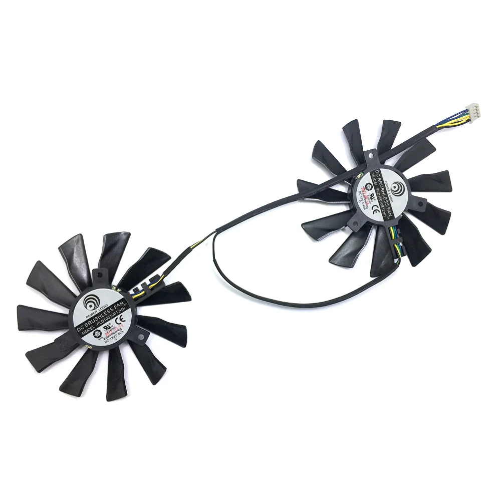 

New 95mm PLD10010B12HH PC Cooling For MSI R9 270X 280X 290 290X GTX780Ti 780 750Ti 660 760 Twin Frozr B Fan GPU video card fans