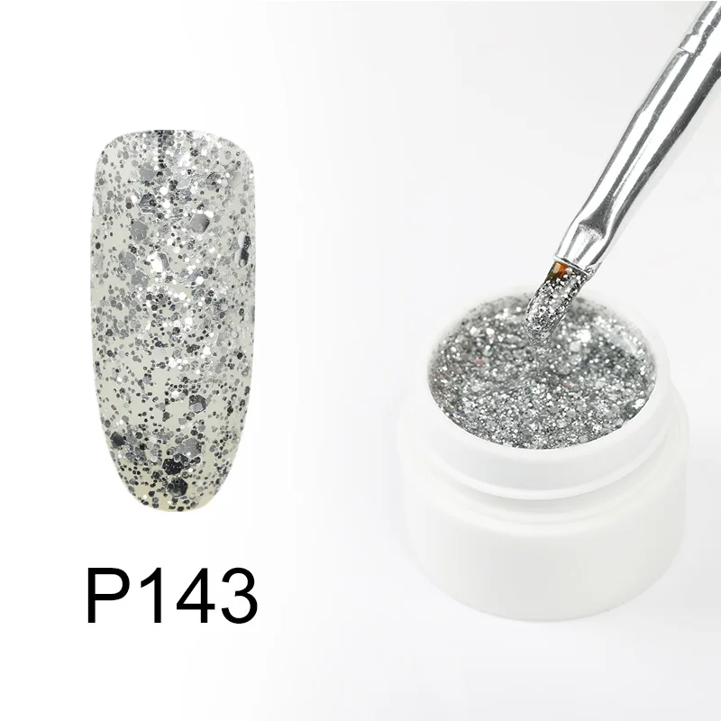 Гель-лаки для рисования Gelfavor5ml Паучья основа для ногтей лак Полупостоянный УФ набор гель-лаков для ногтей для маникюра Топ праймер - Цвет: RJ-P143