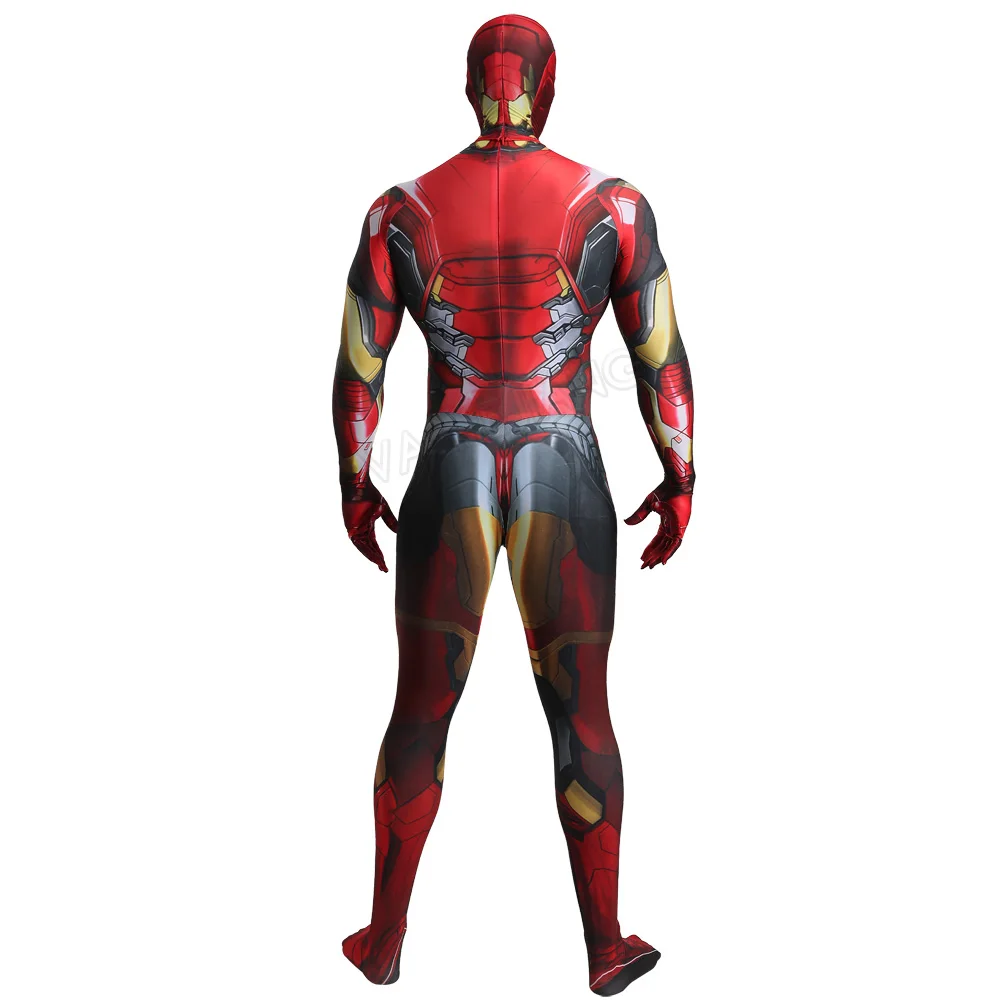 Мстители супер герой Железный человек Tony Stark ролевые игры костюм дети взрослые мужчины зентай супер герой Ironman Косплей необычный комбинезон