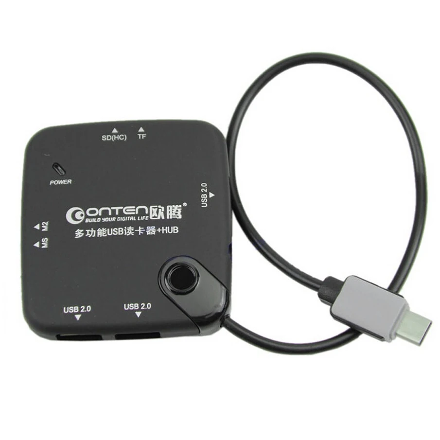 Новый USB 3. 0 Type C многопортовый концентратор TF Micro SD EXTREME MMC SDHC MS кардридер адаптер