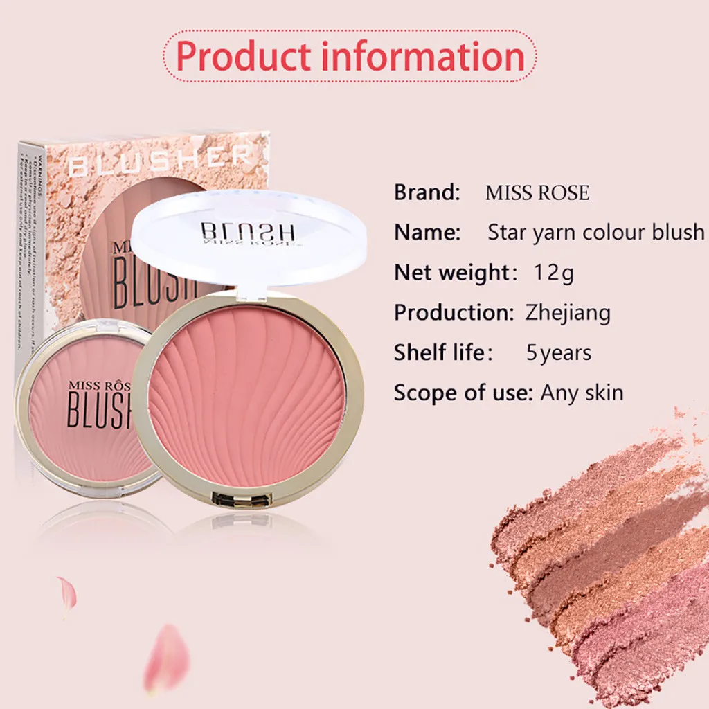 Новая натуральная текстура щек запеченное лицо Гладкий Макияж контур лица