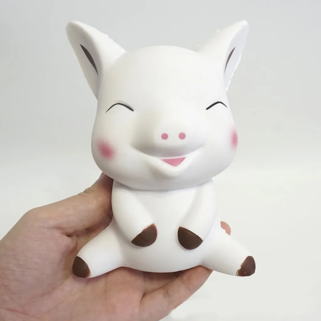 2019 сжимаемая Игрушка антистресс смешная свинья крем хлеб ароматизированные