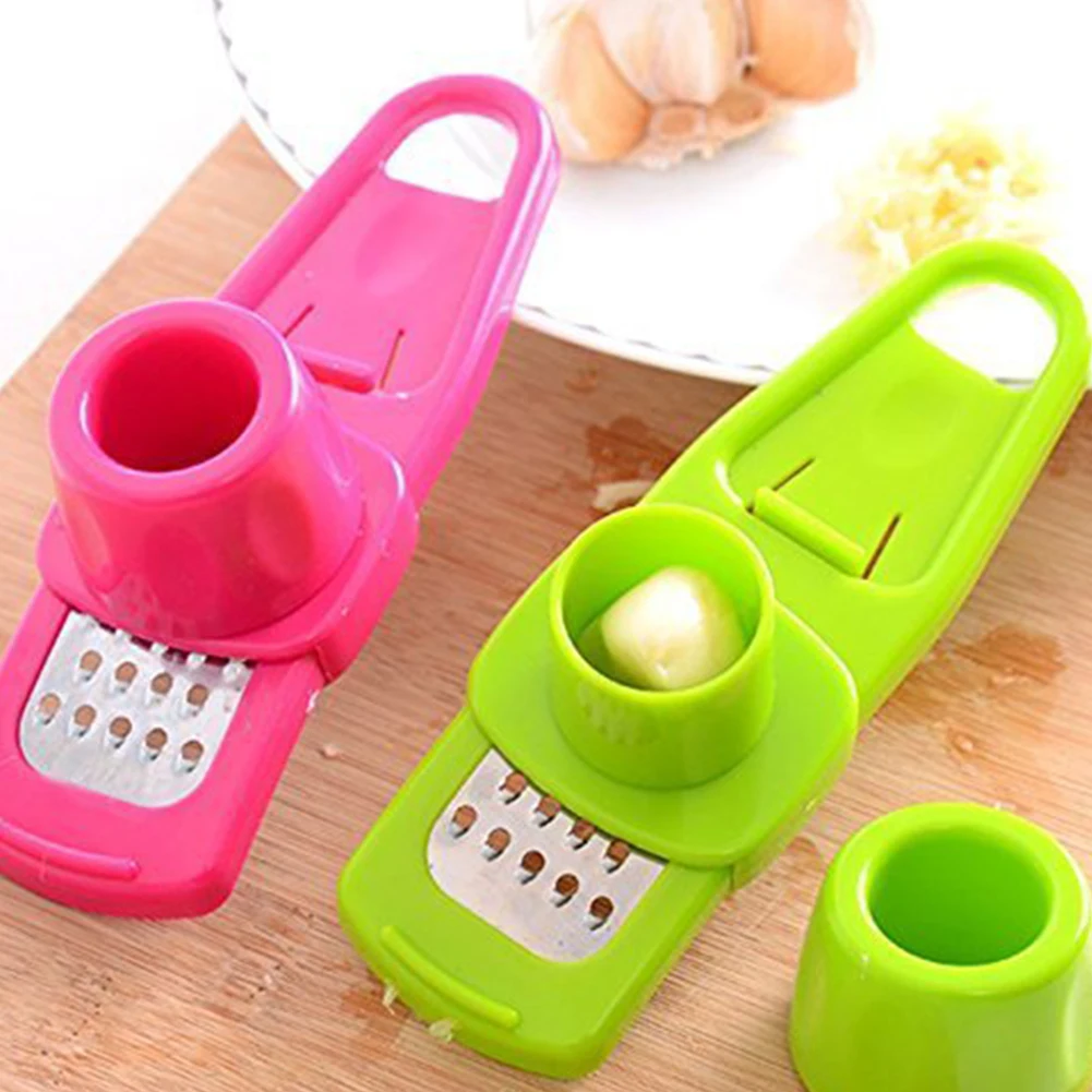 One Pack Garlic Grater Multi Functional Ginger Grinder Mini Mill Cutter Cooking Tool Kitchen Accessories Random Co |