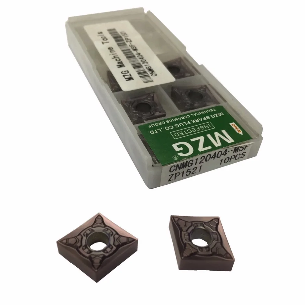MZG CNMG120404 CNMG120408 MSF ZP1521 расточные Токарные режущие инструменты с ЧПУ вставки из карбида вольфрама для обработки нержавеющей стали