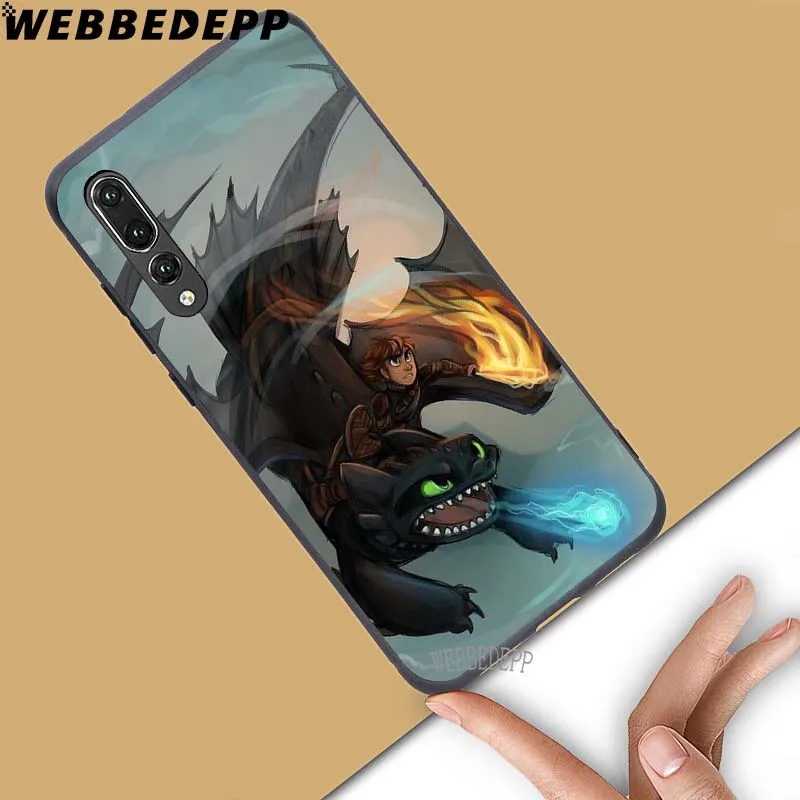 WEBBEDEPP Как приручить дракона мягкий чехол для Huawei Honor 6 7A Pro 7C 8C 7X 8X 8 9 10 lite Note10 |