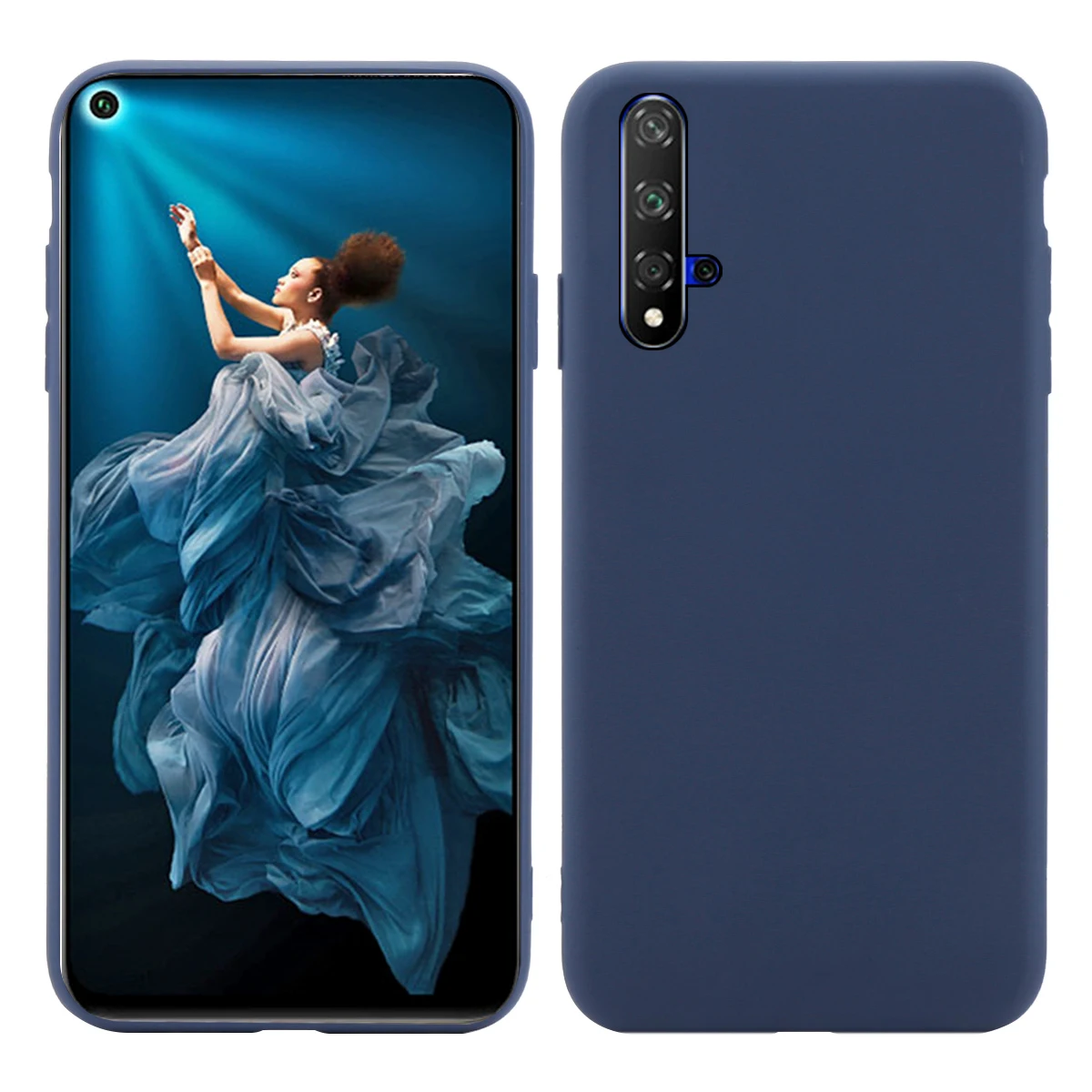 For Huawei Honor 20 Pro Case Silicone Candy Color Anti-Scratch Matte Soft TPU Slim Cover Honor20 |