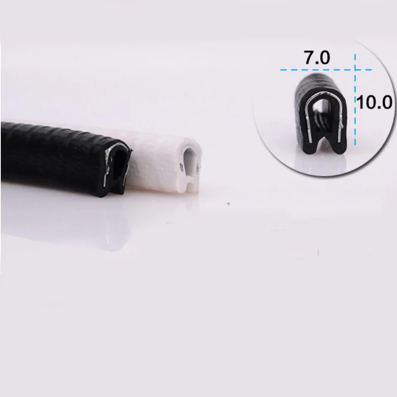 

4 Meters PVC colorful car door window decorate edge guard sealing strip