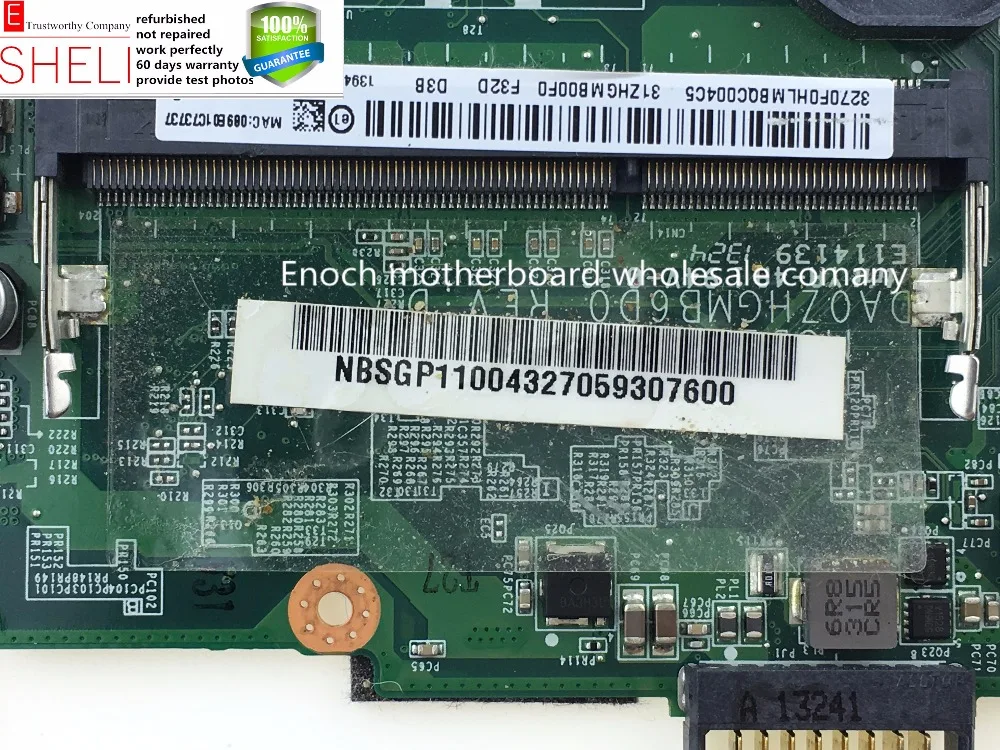 DA0ZHGMB6D0 для Acer Aspire One 725 материнская плата ноутбука ZHG C70 NBSGP11004 MOUGOL SKU:|Материнские