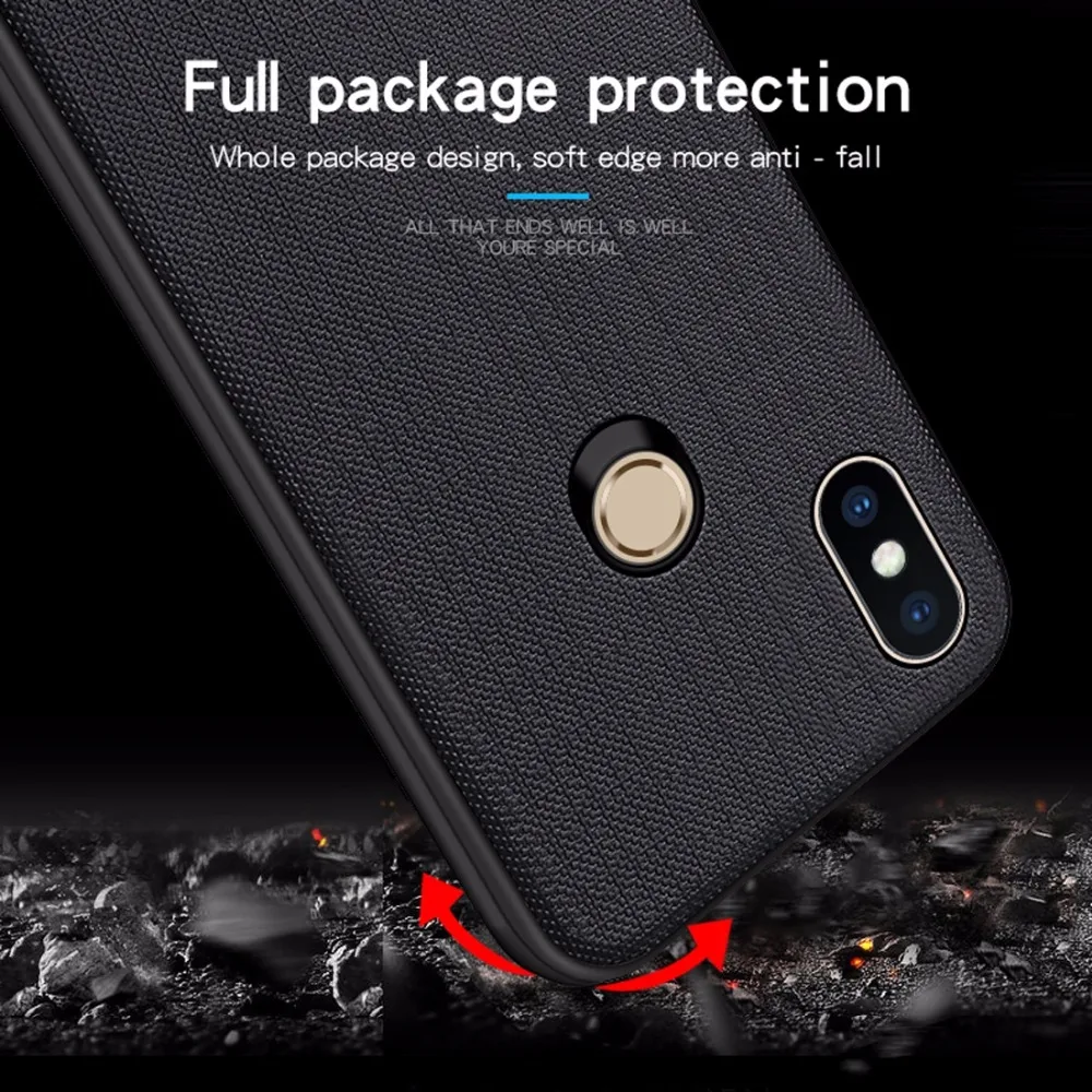 MOFI Противоскользящий ПК + ТПУ тканевый чехол для Xiaomi Mi 8|Бамперы| |