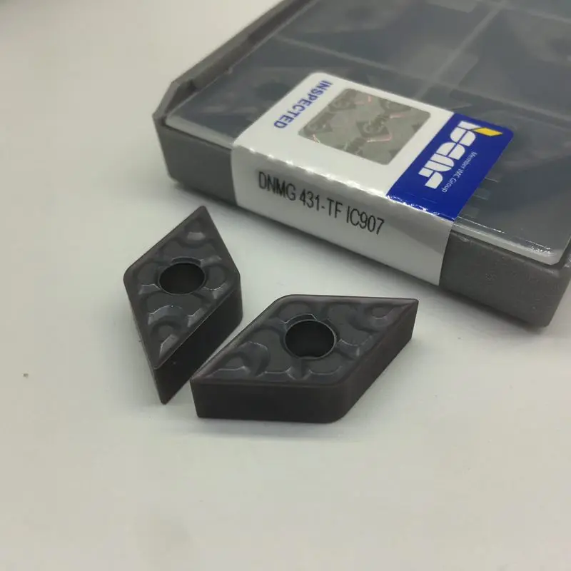 SHR 10 шт. DNMG 431 TF IC907/IC908 DNMG150604 IC907 IC908 резак карбидные вставки внешняя вставка для