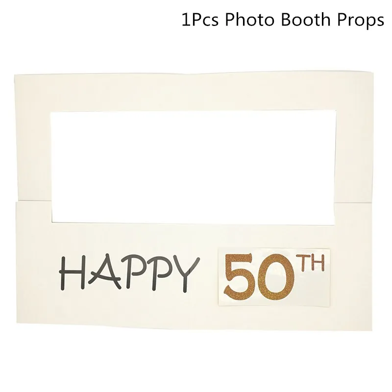 50 Chicinlife 30/50th/60th с днем рождения Photo Booth Prop юбилей день Рождения Вечеринка мужчина женщина стиль подарок смешной декор поставки - Цвет: 50