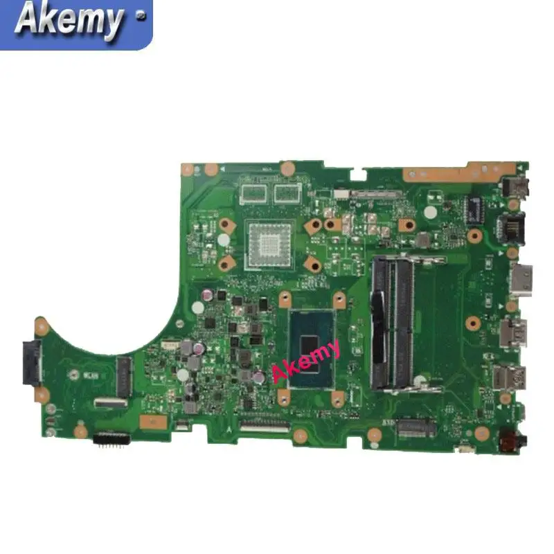 Akemy X756UA материнская плата для ноутбука I3-6100U DDR3 для ASUS X756UWK X756UQK X756UB X756UV тест материнской платы тест ОК