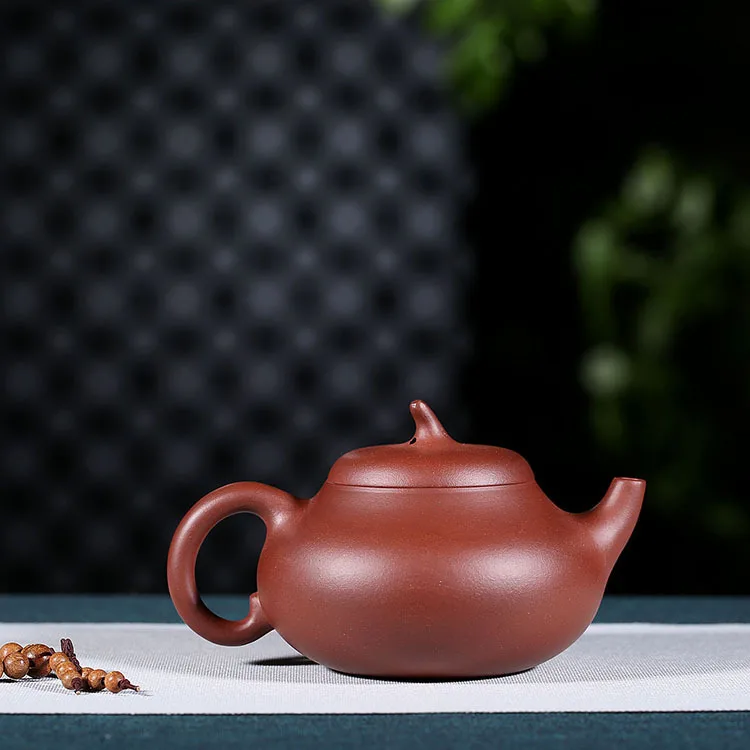 

Teapot Full Manual Famous Eggplant Section Purple Clay Pot Kungfu Online Travel Tea Set Gift Infusion Of Tea Kettle Wholesale