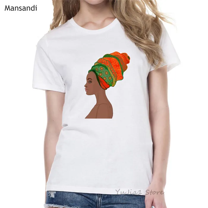 Y52413 Рубашка melanin vogue футболка femme graphic tees женская одежда женская футболка tumblr Топы Футболка femme уличная футболка - Цвет: Y52413