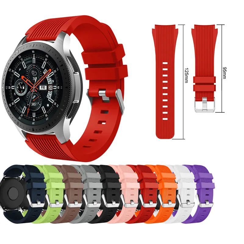 Мягкий силиконовый ремешок для наручных часов Samsung Galaxy Watch 46 мм SM