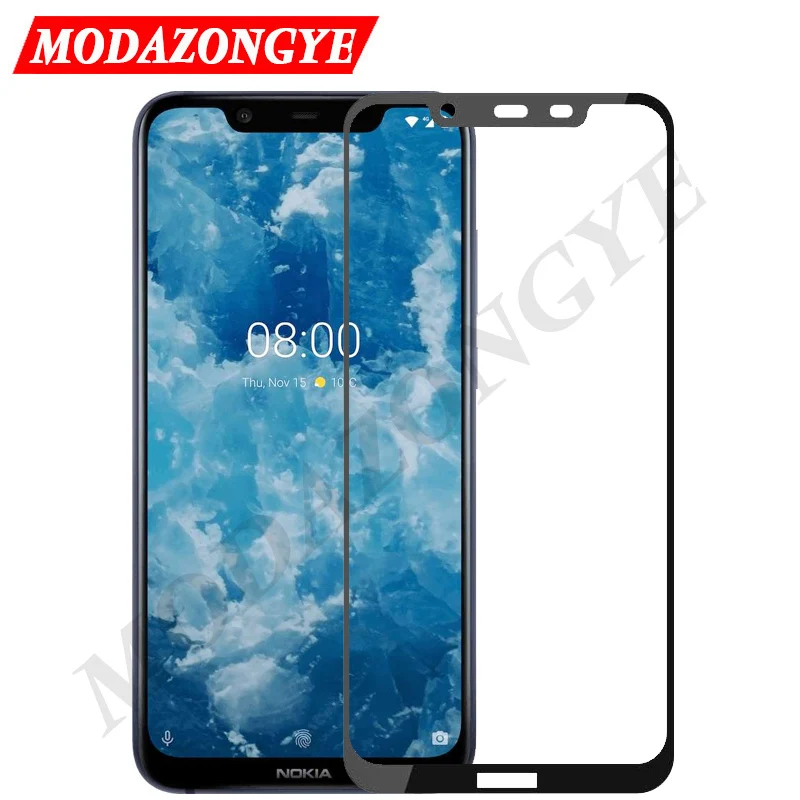 Nokia 8 1 стекло 2018 защита экрана полное закаленное для TA 1119 1128 Phoenix Nokia8.1 6 18|Защитные
