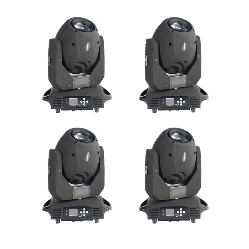 

4pcs/lot New high quality 150W LED Spot Moving Head Light Long Lifespan DMX 150W Lyre LED Stage Party Light