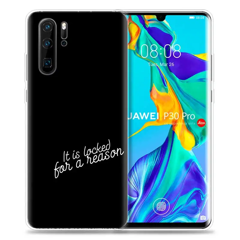 HP-01 Чехол для huawei P30 P20 P10 P9 mate 10 20 Lite Pro сумка для мобильного телефона P Smart Z Plus Accent wall lockscreen art Tumblr P - Цвет: HP-01